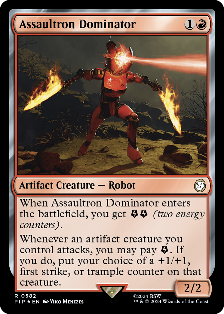 Assaultron Dominator (Surge Foil) [Fallout] | L.A. Mood Comics and Games