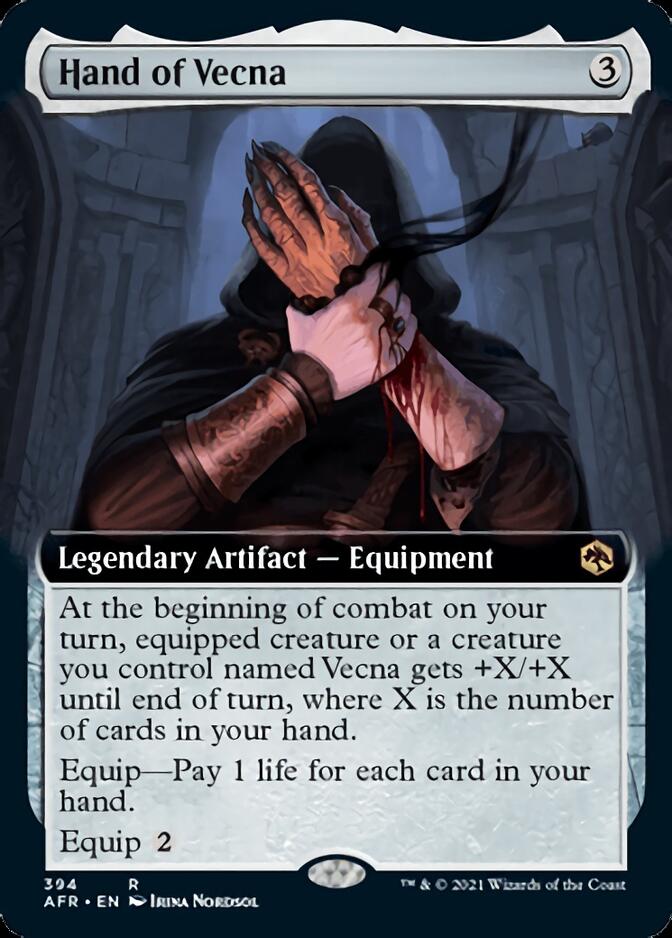 Hand of Vecna (Extended Art) [Dungeons & Dragons: Adventures in the Forgotten Realms] | L.A. Mood Comics and Games