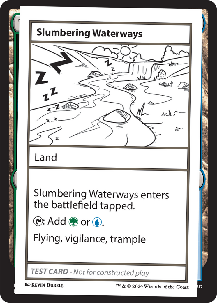 Slumbering Waterways [Mystery Booster 2 Playtest Cards] | L.A. Mood Comics and Games