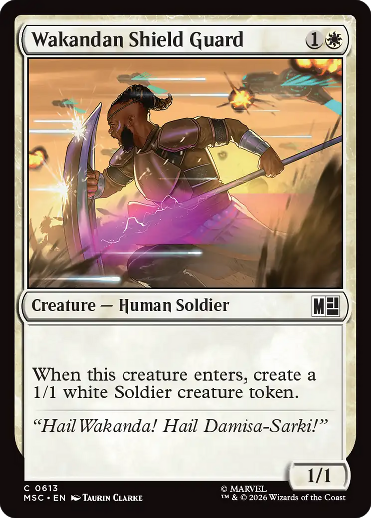 Wakandan Shield Guard [Marvel Super Heroes Commander] | L.A. Mood Comics and Games
