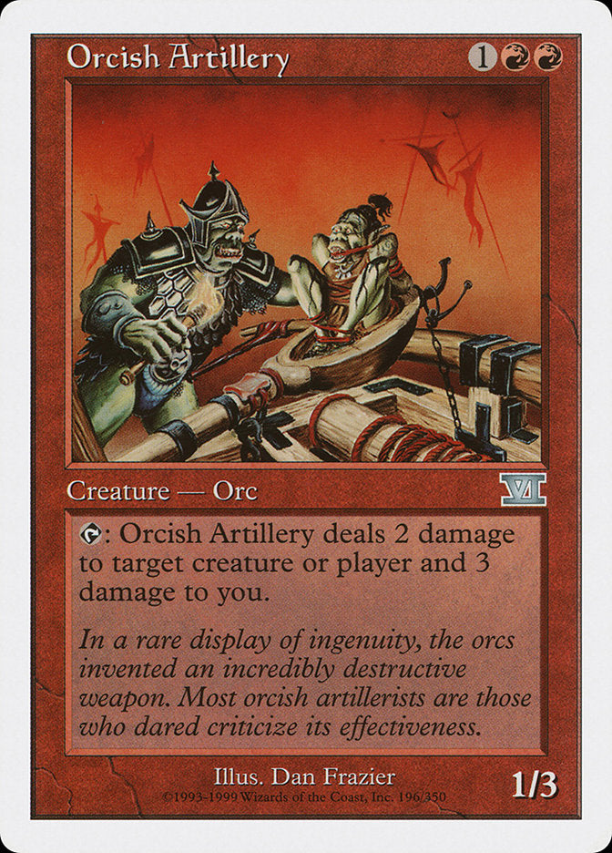 Orcish Artillery [Classic Sixth Edition] | L.A. Mood Comics and Games