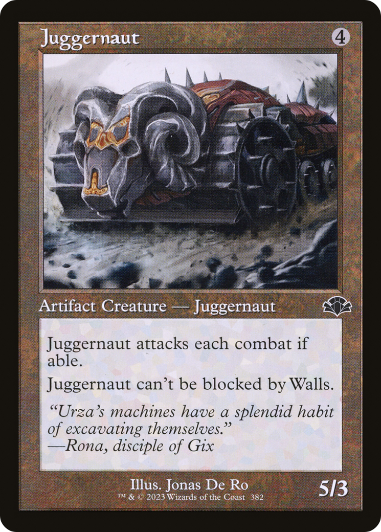 Juggernaut (Retro) [Dominaria Remastered] | L.A. Mood Comics and Games