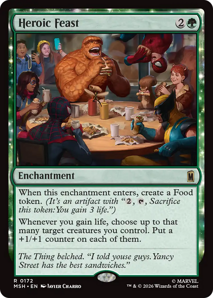 Heroic Feast [Marvel Super Heroes] | L.A. Mood Comics and Games