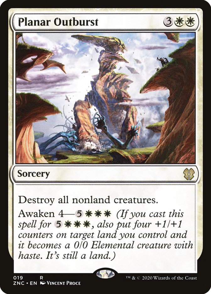 Planar Outburst [Zendikar Rising Commander] | L.A. Mood Comics and Games