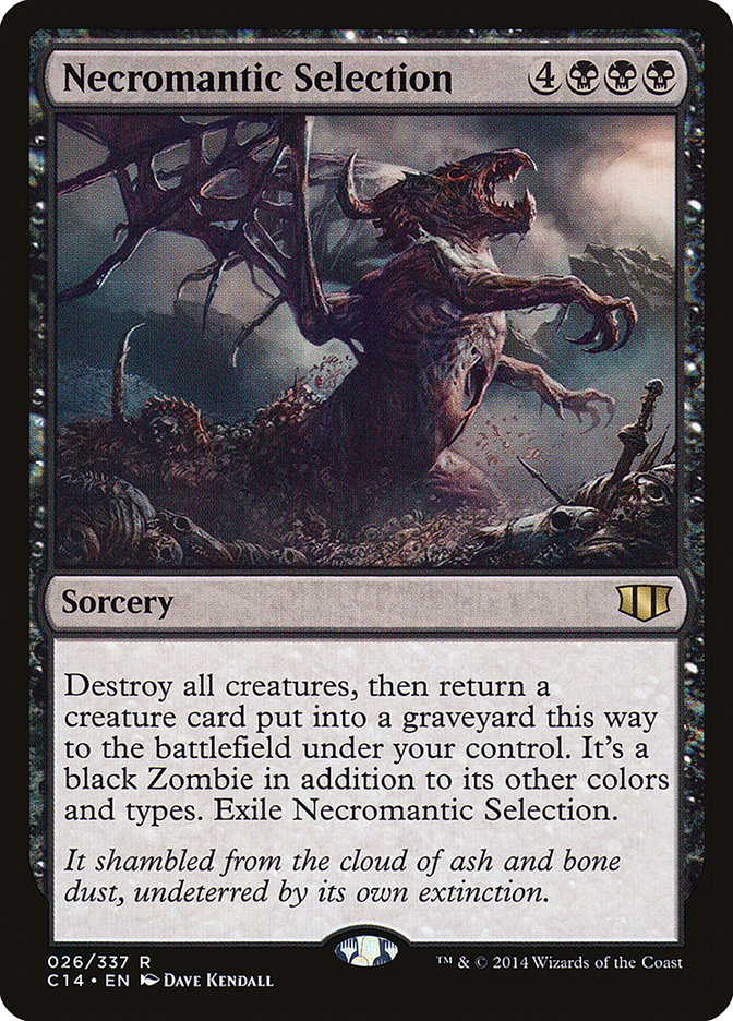 Necromantic Selection [Commander 2014] | L.A. Mood Comics and Games
