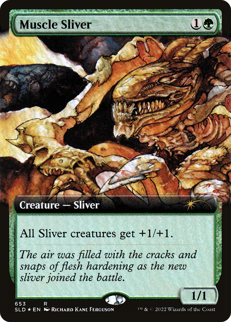 Muscle Sliver (Extended Art) [Secret Lair Drop Promos] | L.A. Mood Comics and Games