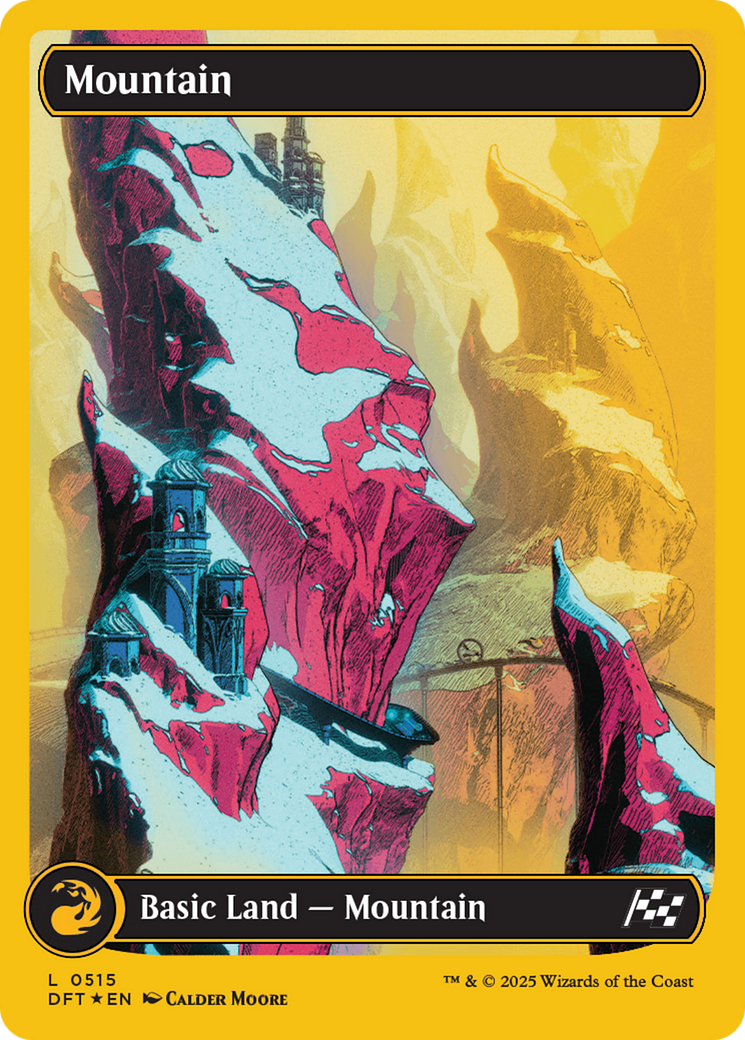 Mountain (0515) (First-Place Foil) [Aetherdrift] | L.A. Mood Comics and Games