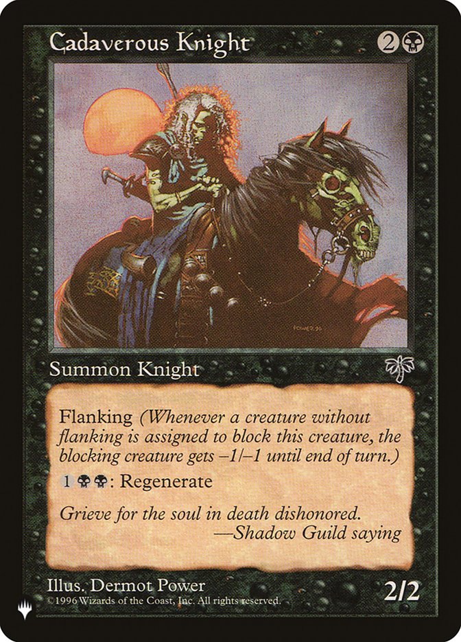 Cadaverous Knight [The List] | L.A. Mood Comics and Games