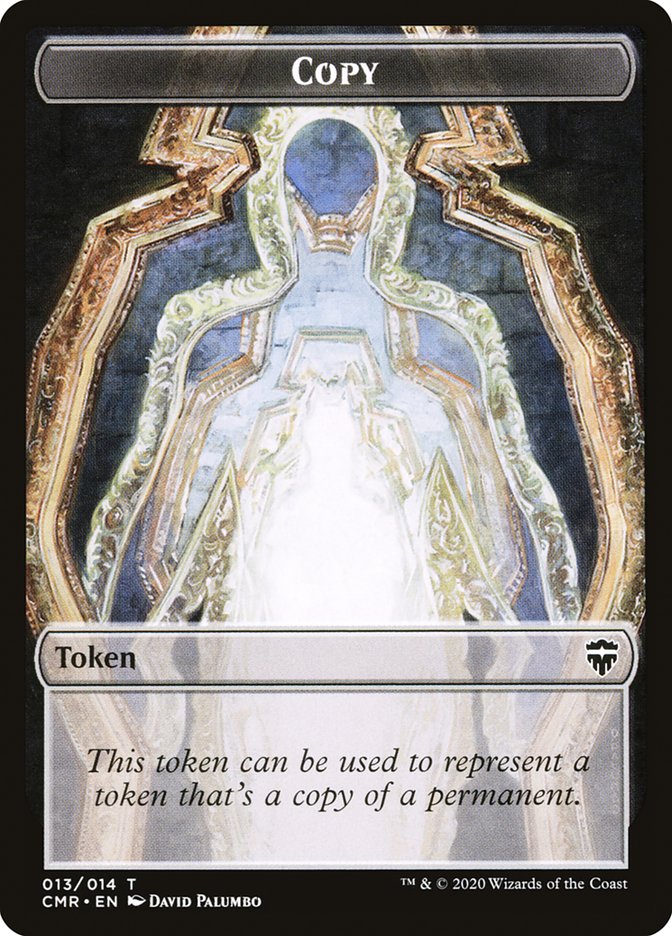 Copy (013) // Horror Double-Sided Token [Commander Legends Tokens] | L.A. Mood Comics and Games
