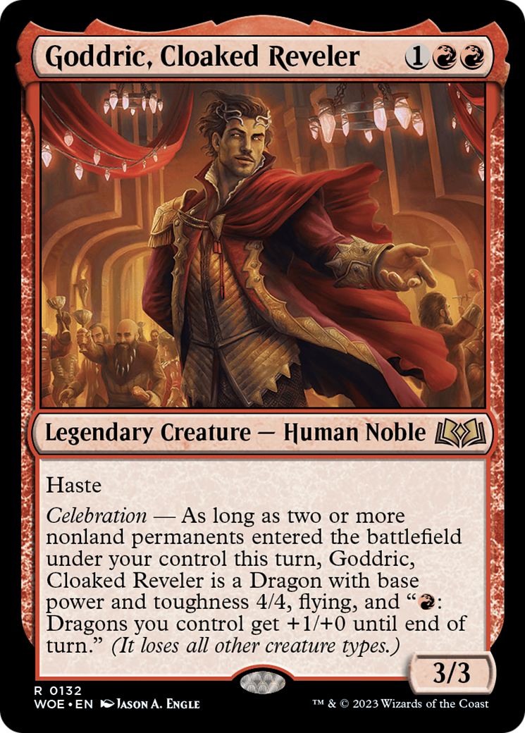 Goddric, Cloaked Reveler [Wilds of Eldraine] | L.A. Mood Comics and Games