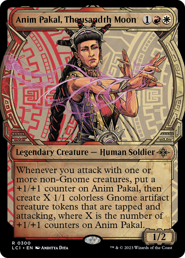 Anim Pakal, Thousandth Moon (Showcase) [The Lost Caverns of Ixalan] | L.A. Mood Comics and Games