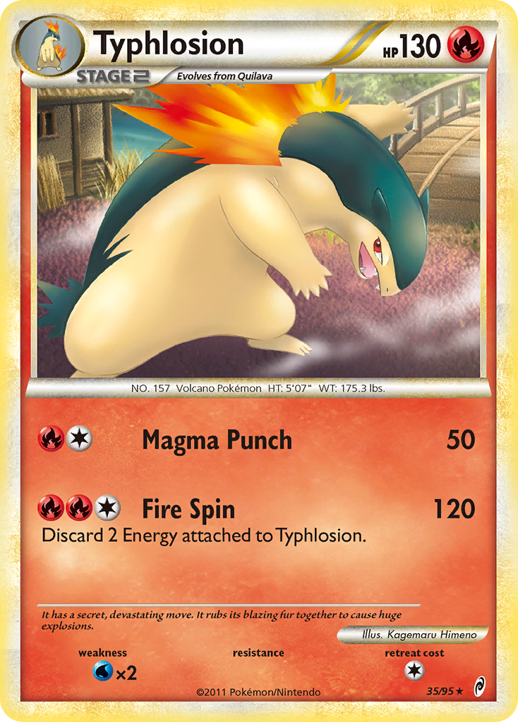 Typhlosion (35/95) [HeartGold & SoulSilver: Call of Legends] | L.A. Mood Comics and Games