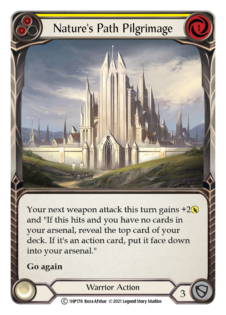 Nature's Path Pilgrimage (Yellow) [1HP178] (History Pack 1) | L.A. Mood Comics and Games