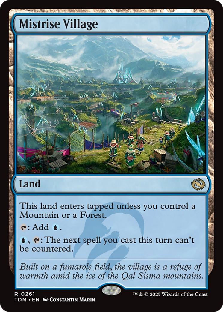 Mistrise Village [Tarkir: Dragonstorm] | L.A. Mood Comics and Games