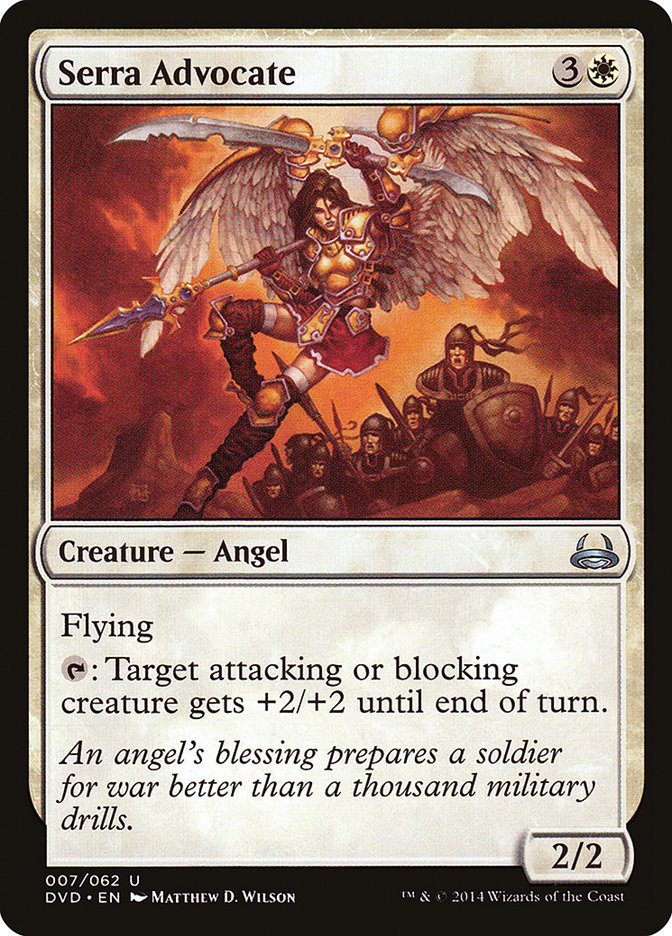 Serra Advocate (Divine vs. Demonic) [Duel Decks Anthology] | L.A. Mood Comics and Games