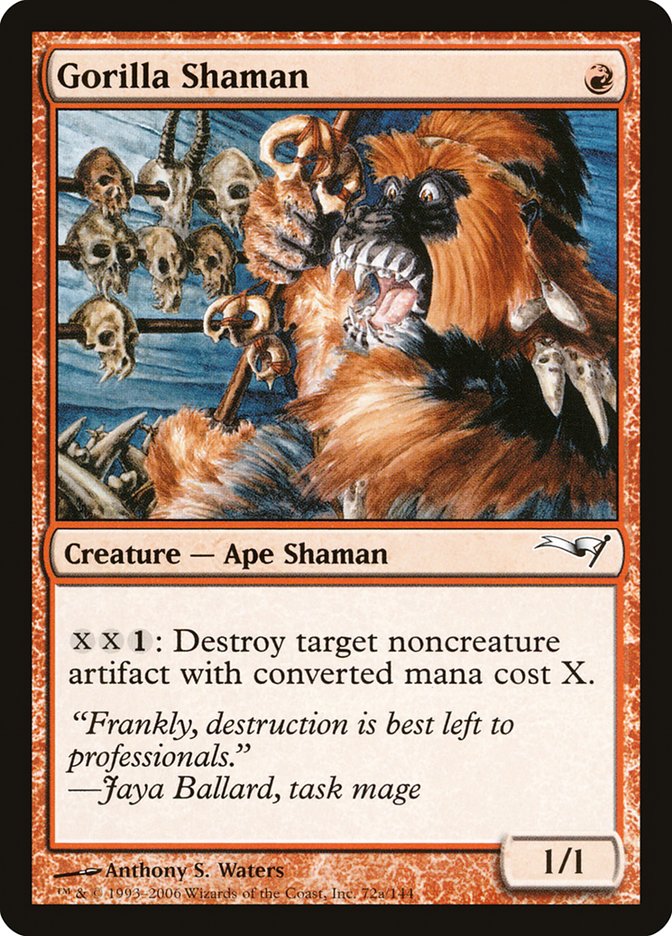 Gorilla Shaman [Coldsnap Theme Decks] | L.A. Mood Comics and Games