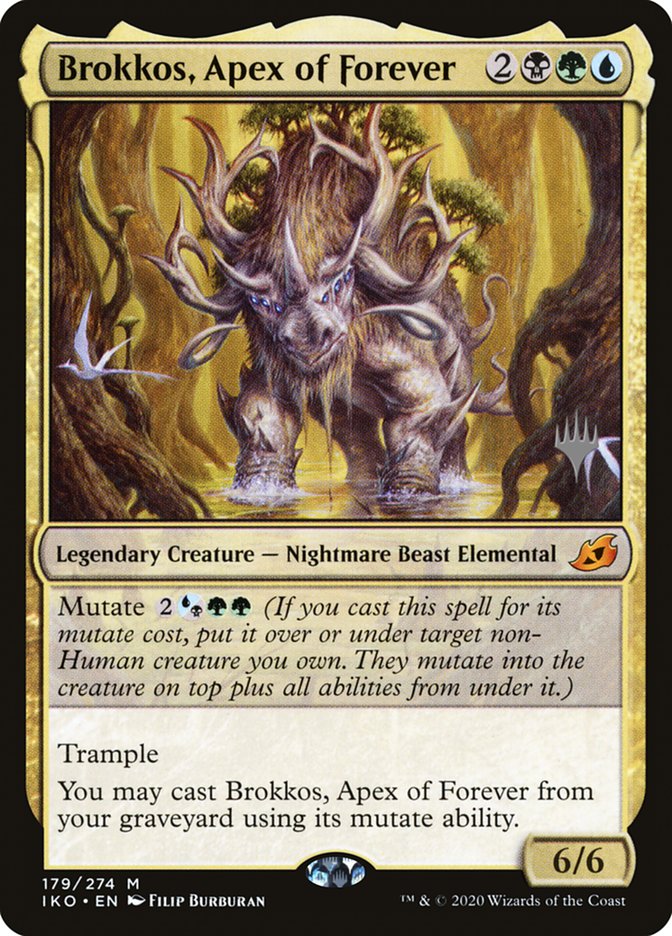 Brokkos, Apex of Forever (Promo Pack) [Ikoria: Lair of Behemoths Promos] | L.A. Mood Comics and Games