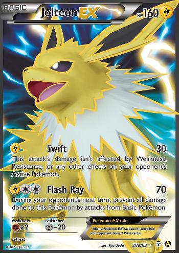 Jolteon EX (28a/83) (Alternate Art Promo) [XY: Generations] | L.A. Mood Comics and Games