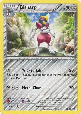 Bisharp (16/30) [XY: Trainer Kit 1 - Bisharp] | L.A. Mood Comics and Games
