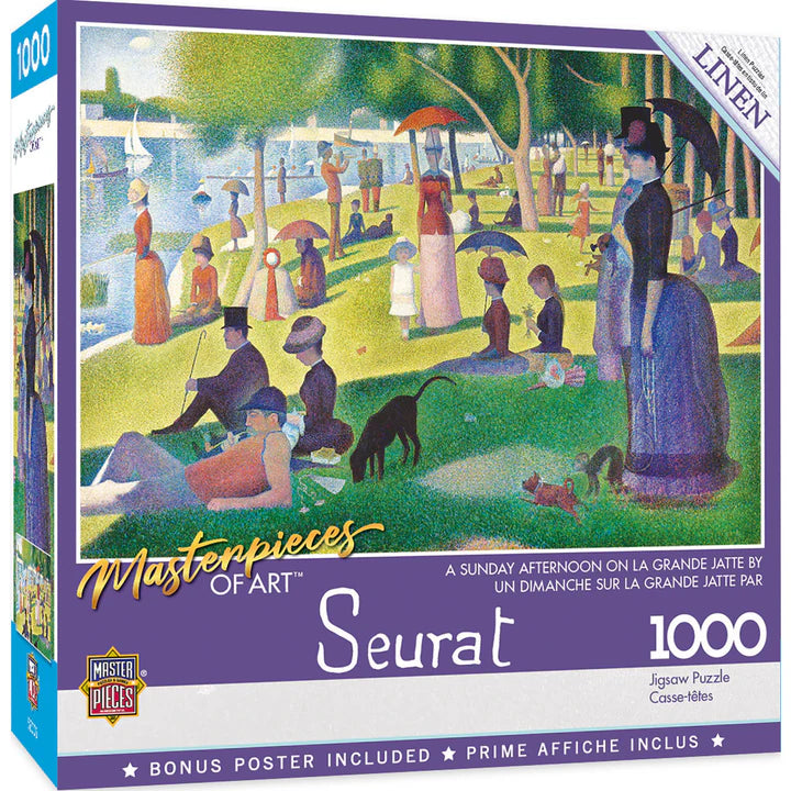 Puzzle 1000pc A Sunday Afternoon On La Grande Jatte | L.A. Mood Comics and Games