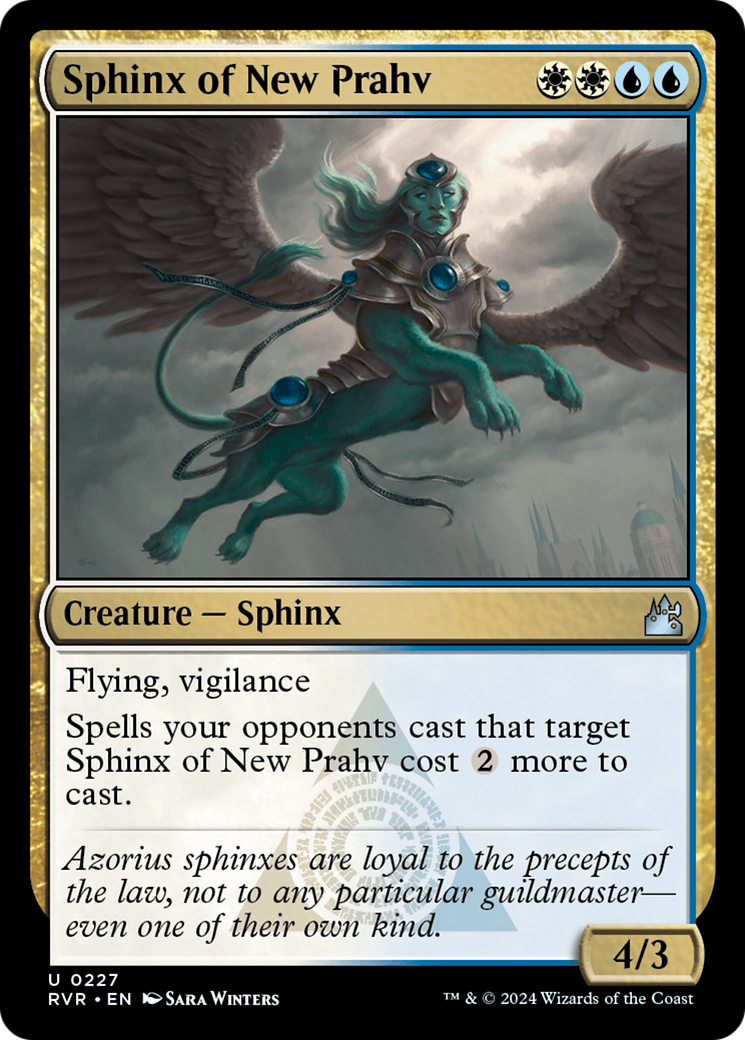 Sphinx of New Prahv [Ravnica Remastered] | L.A. Mood Comics and Games