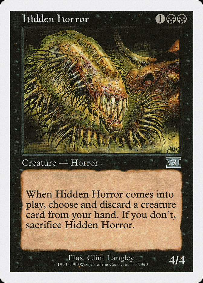 Hidden Horror [Classic Sixth Edition] | L.A. Mood Comics and Games