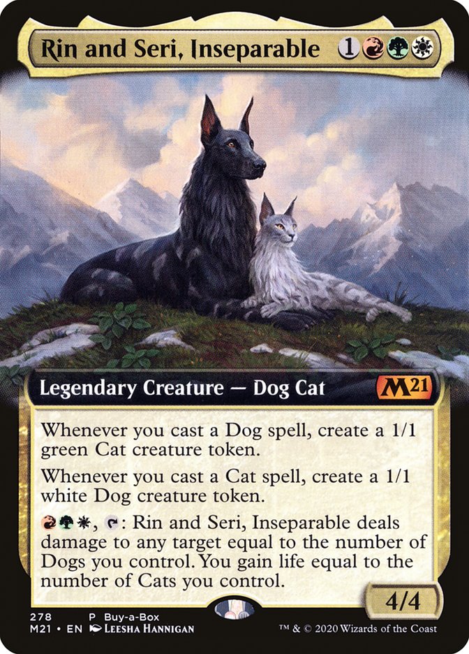 Rin and Seri, Inseparable (Buy-A-Box) [Core Set 2021] | L.A. Mood Comics and Games