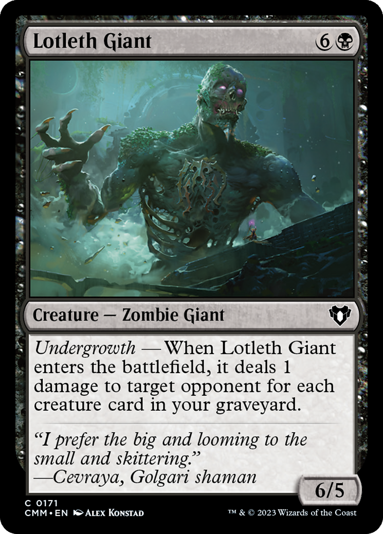 Lotleth Giant [Commander Masters] | L.A. Mood Comics and Games