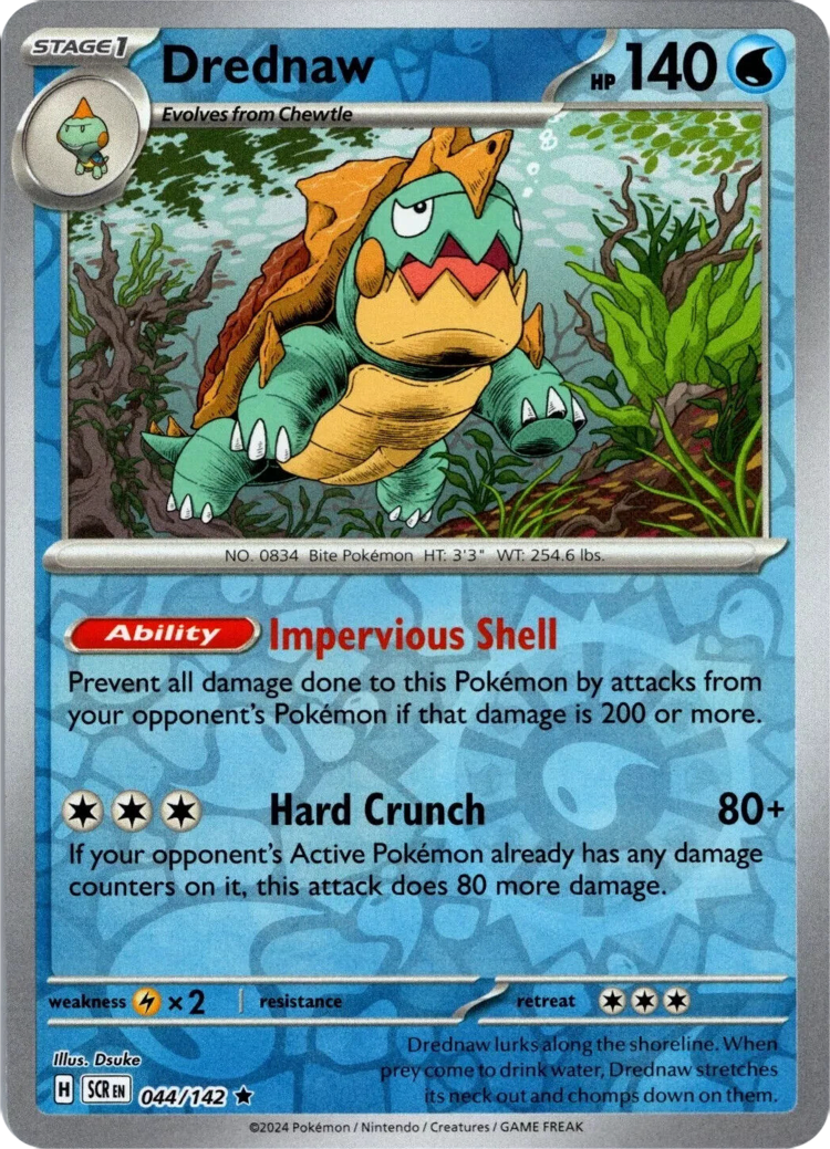 Drednaw (044/142) [Scarlet & Violet: Stellar Crown] | L.A. Mood Comics and Games