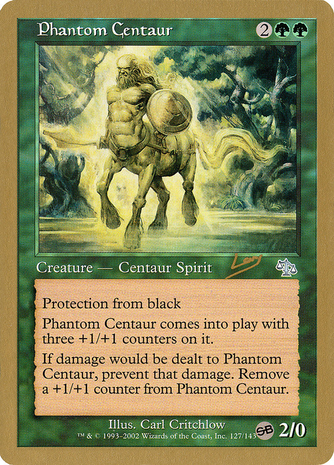 Phantom Centaur (Raphael Levy) (SB) [World Championship Decks 2002] | L.A. Mood Comics and Games