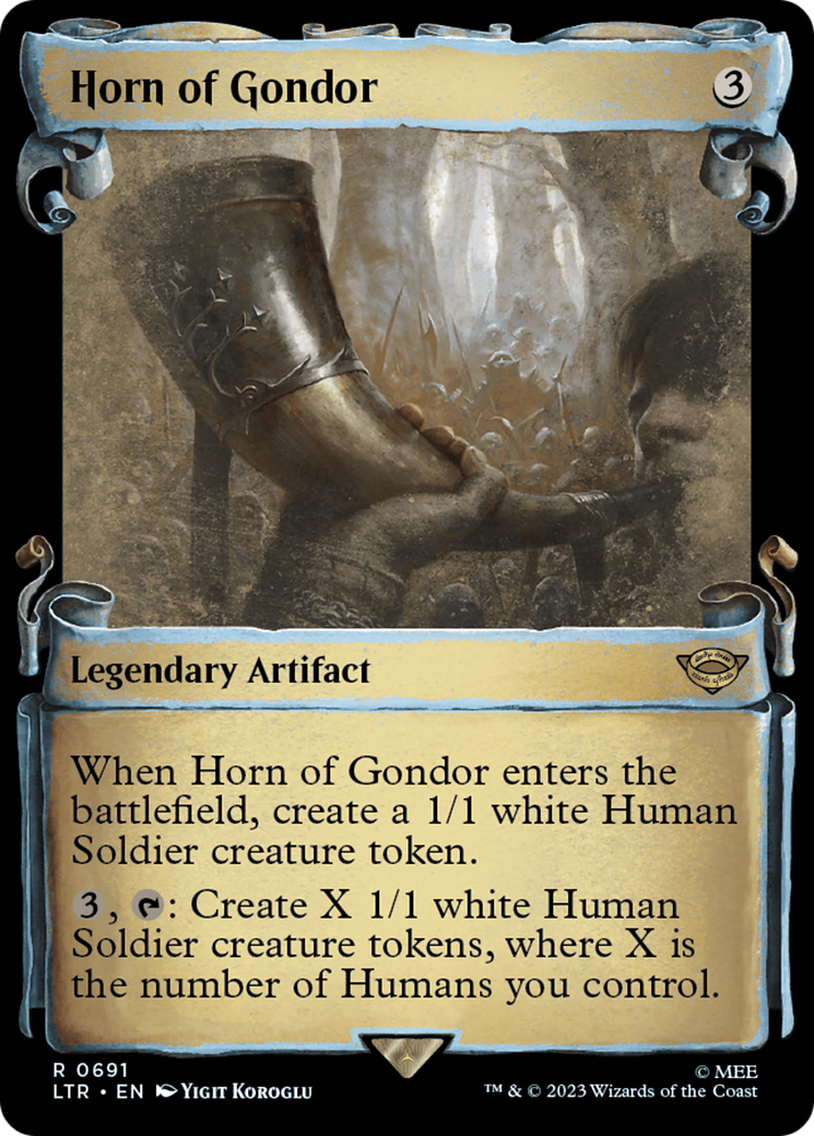 Horn of Gondor [The Lord of the Rings: Tales of Middle-Earth Showcase Scrolls] | L.A. Mood Comics and Games