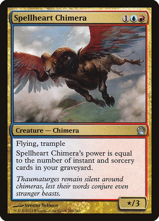 Spellheart Chimera [Theros] | L.A. Mood Comics and Games