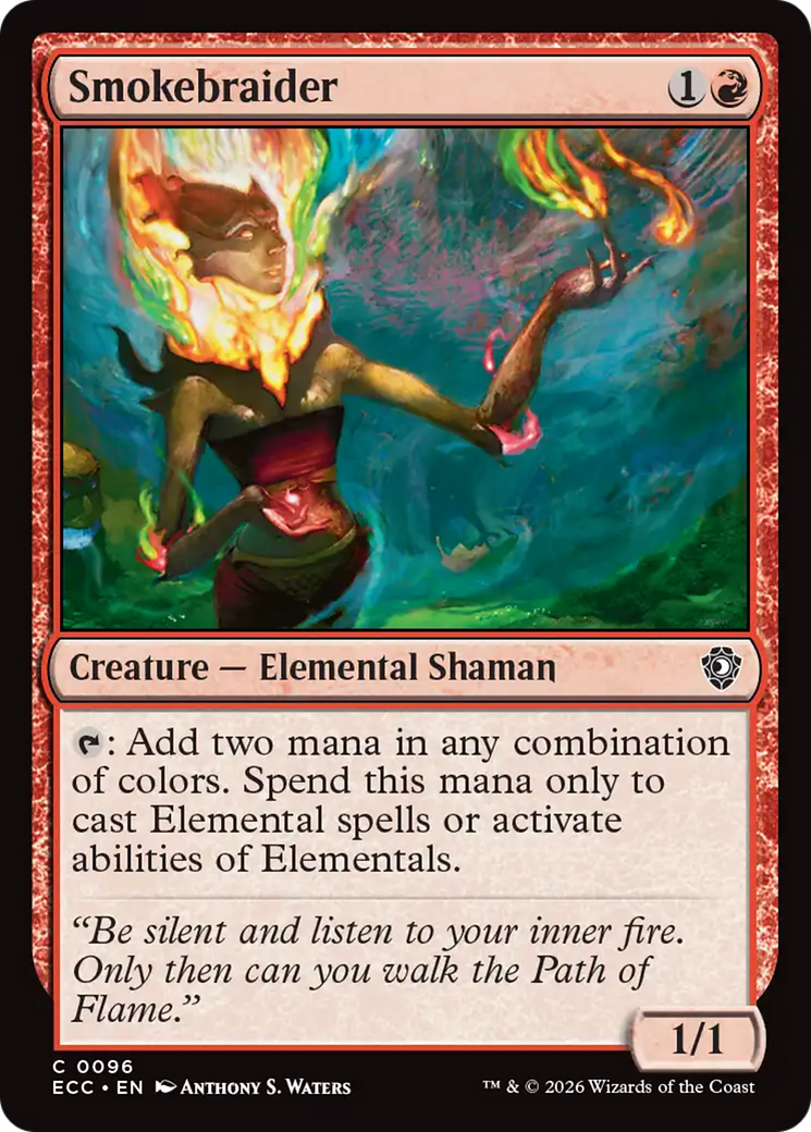 Smokebraider [Lorwyn Eclipsed Commander] | L.A. Mood Comics and Games
