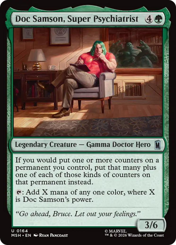 Doc Samson, Super Psychiatrist [Marvel Super Heroes] | L.A. Mood Comics and Games