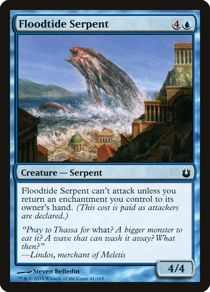 Floodtide Serpent [Born of the Gods] | L.A. Mood Comics and Games