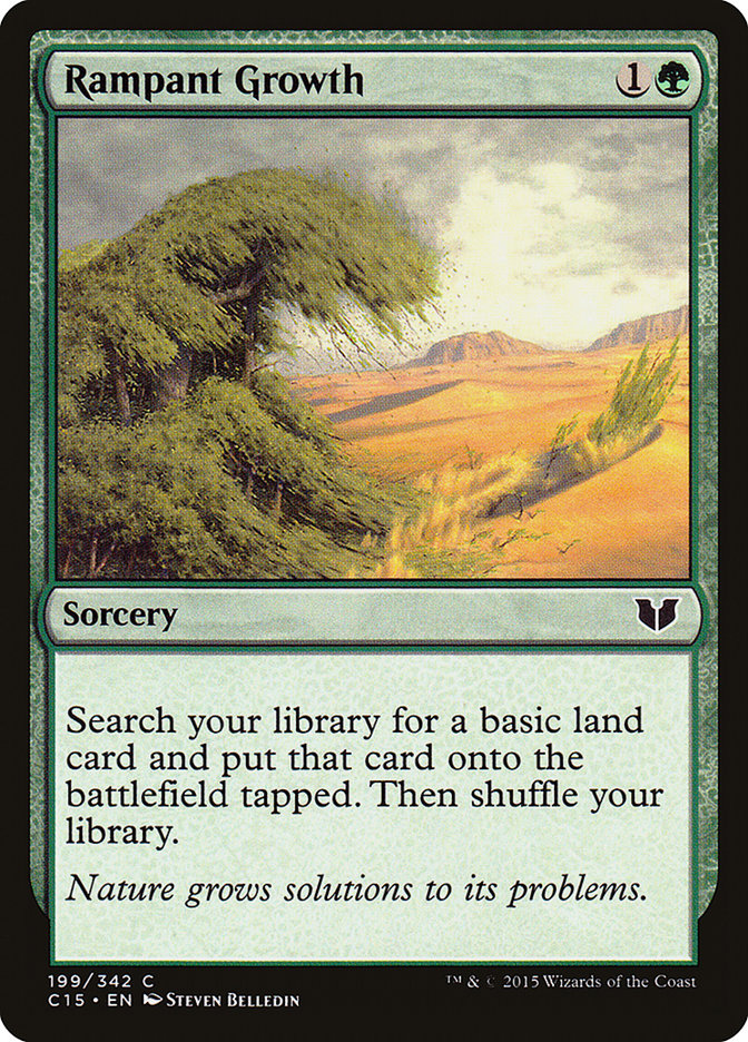 Rampant Growth [Commander 2015] | L.A. Mood Comics and Games