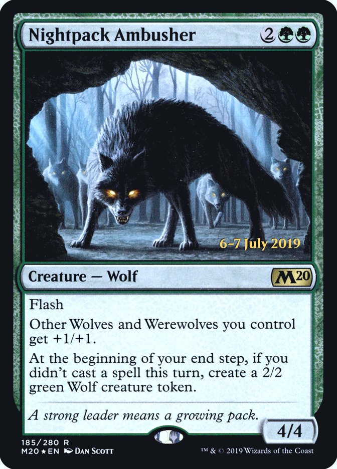 Nightpack Ambusher [Core Set 2020 Prerelease Promos] | L.A. Mood Comics and Games