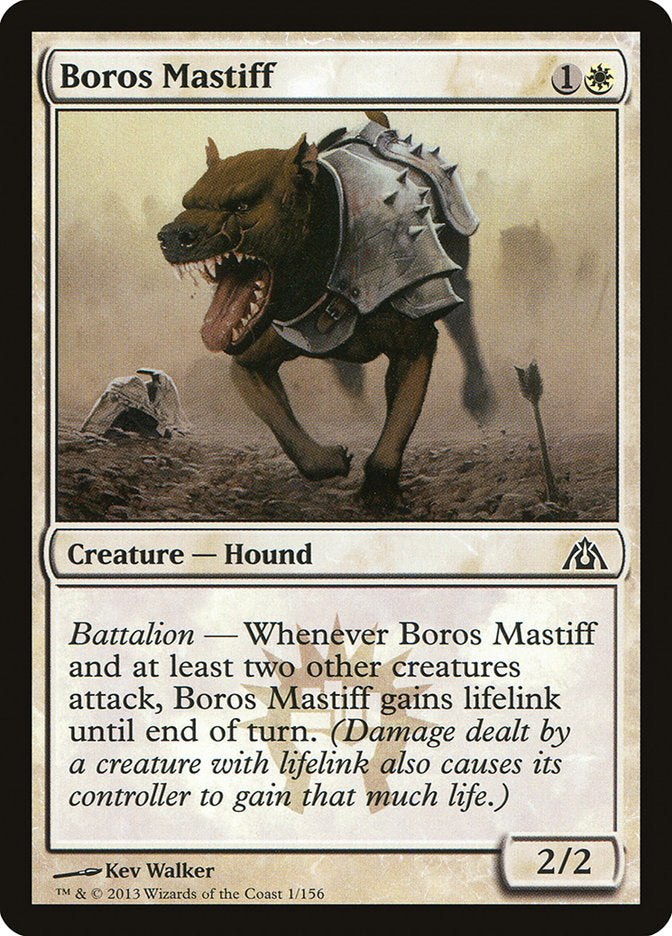 Boros Mastiff [Dragon's Maze] | L.A. Mood Comics and Games