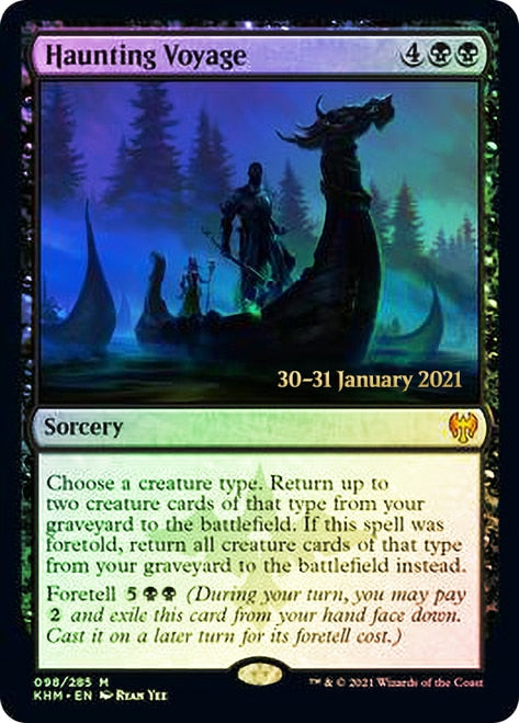 Haunting Voyage [Kaldheim Prerelease Promos] | L.A. Mood Comics and Games