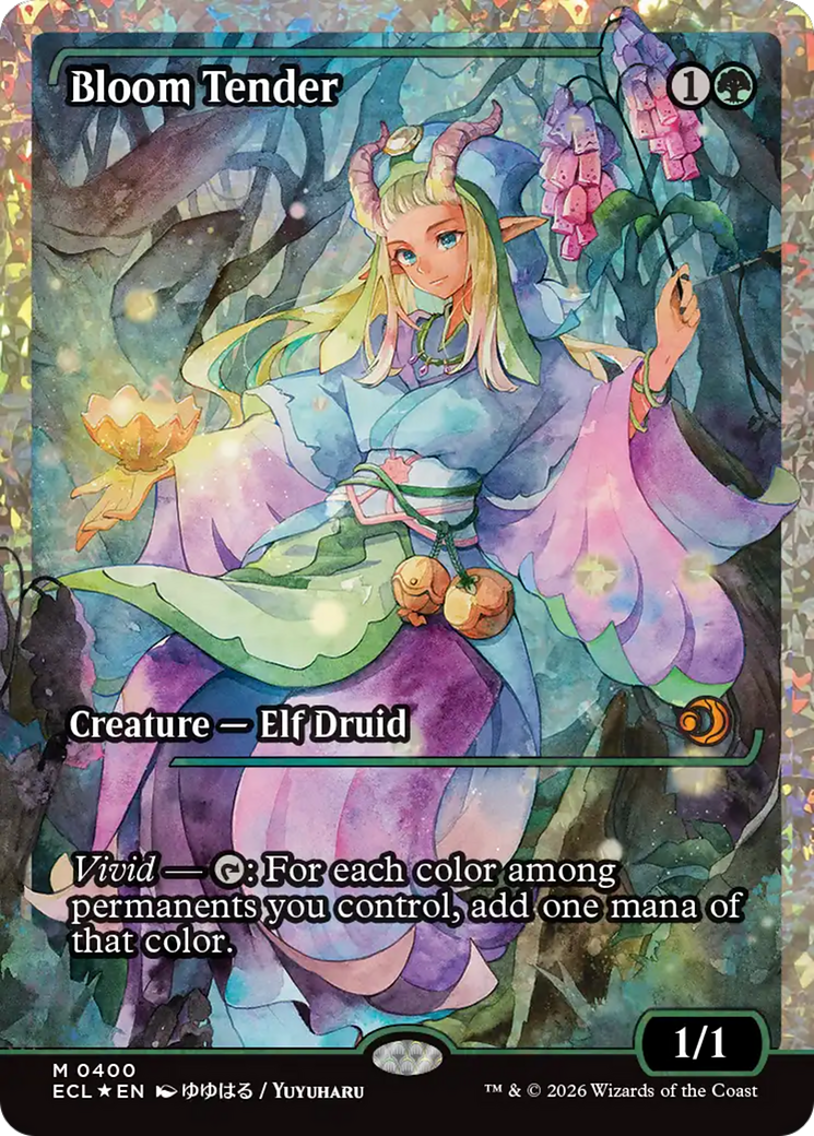 Bloom Tender (0400) (Showcase) (Fracture Foil) [Lorwyn Eclipsed] | L.A. Mood Comics and Games