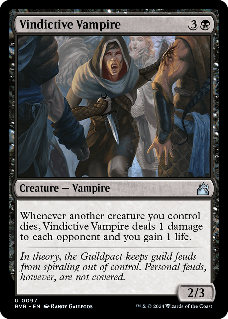 Vindictive Vampire [Ravnica Remastered] | L.A. Mood Comics and Games