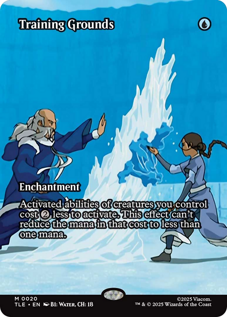 Training Grounds (Borderless) [Avatar: The Last Airbender: Eternal-Legal] | L.A. Mood Comics and Games