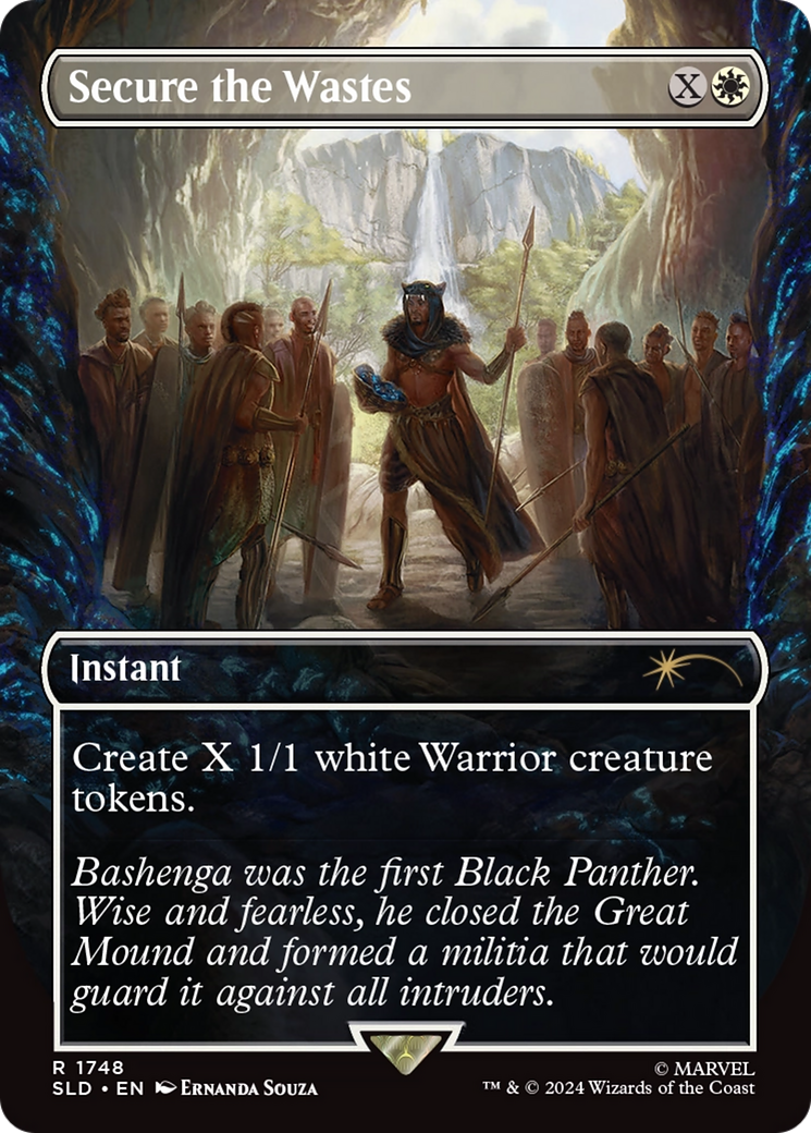 Secure the Wastes (Rainbow Foil) [Secret Lair Drop Series] | L.A. Mood Comics and Games