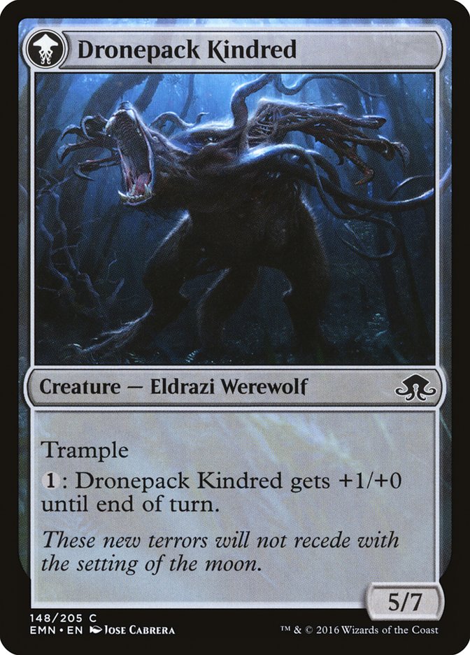 Vildin-Pack Outcast // Dronepack Kindred [Eldritch Moon] | L.A. Mood Comics and Games