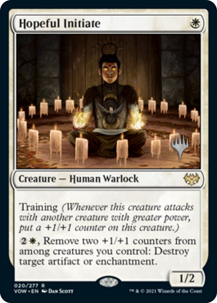 Hopeful Initiate (Promo Pack) [Innistrad: Crimson Vow Promos] | L.A. Mood Comics and Games
