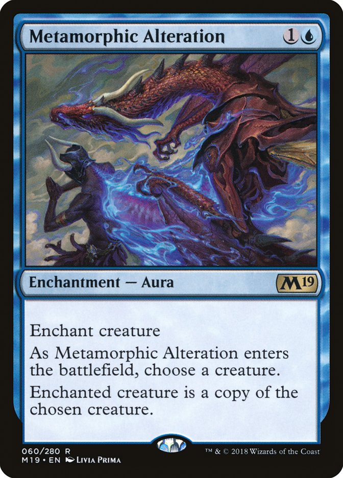Metamorphic Alteration [Core Set 2019] | L.A. Mood Comics and Games