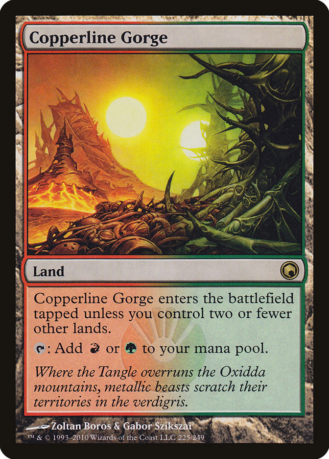 Copperline Gorge [Scars of Mirrodin] | L.A. Mood Comics and Games