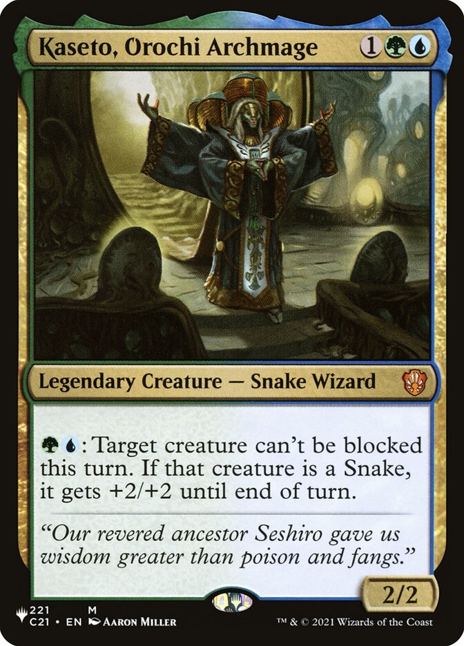 Kaseto, Orochi Archmage [The List] | L.A. Mood Comics and Games