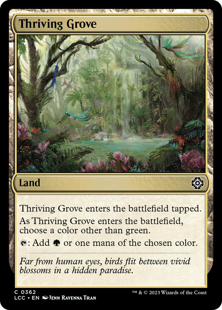 Thriving Grove [The Lost Caverns of Ixalan Commander] | L.A. Mood Comics and Games