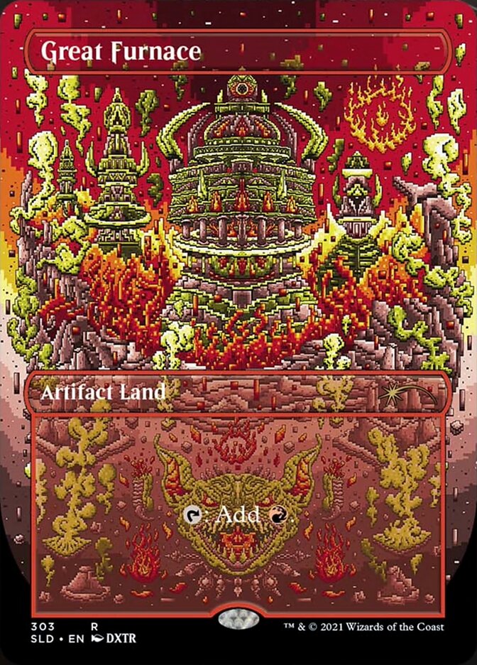 Great Furnace (Borderless) [Secret Lair Drop Series] | L.A. Mood Comics and Games
